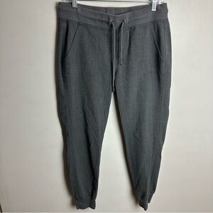 Athleta Work It City Joggers Women's Size 4 Gray Wool Blend Drawstring Pants